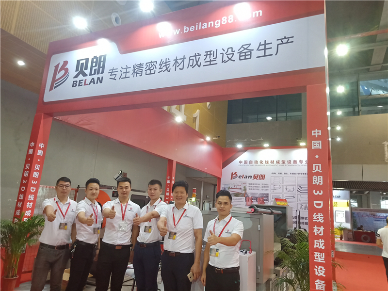 2019廣州彈簧工業展及數控（kòng）折鐵絲彎機展圓 滿成功