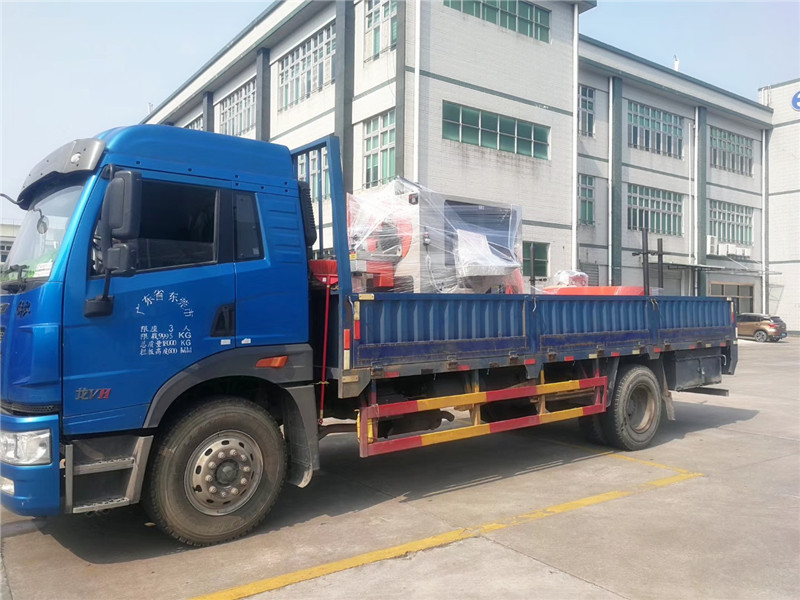 貝朗全自動鐵線折彎成型機發貨廣東某（mǒu）日資企業