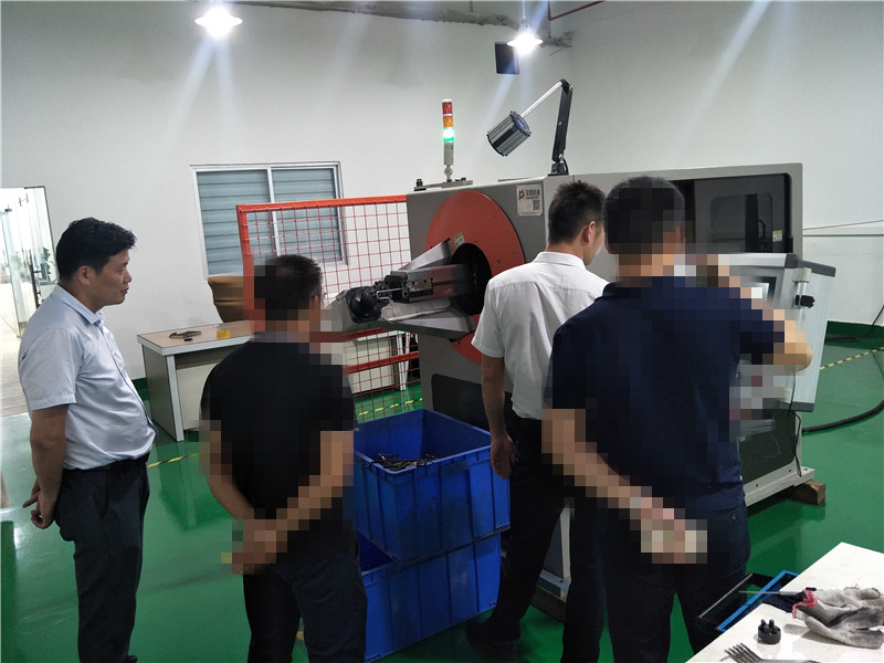 貝朗客戶參（cān）觀現場