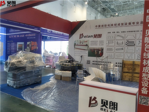 貝朗自動化設備展會布展（zhǎn）現場